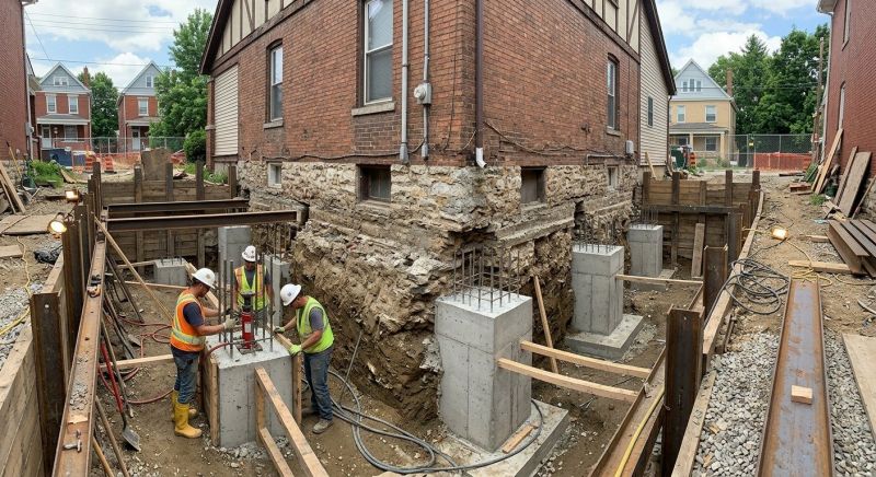 Structural Underpinning in Columbus, OH