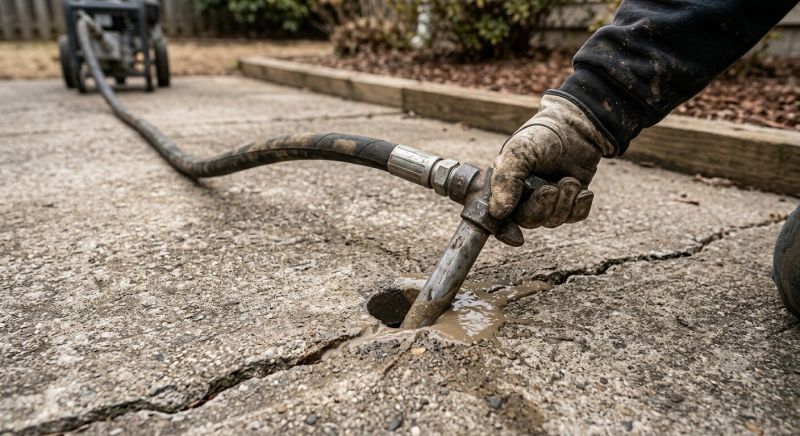 Sunken Patio Repair in Corpus Christi, TX