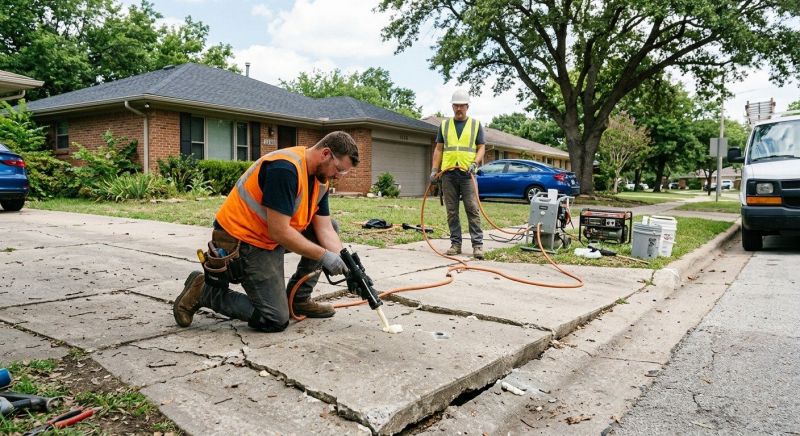 Concrete Lifting in Columbus, OH