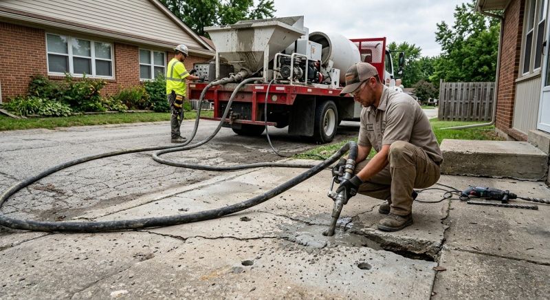 Concrete Lifting in San Antonio, TX