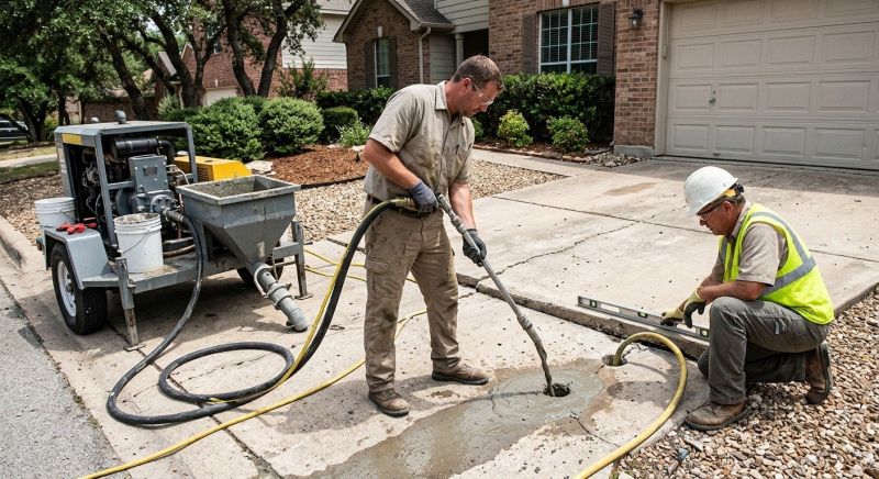 Concrete Mudjacking in Corpus Christi, TX
