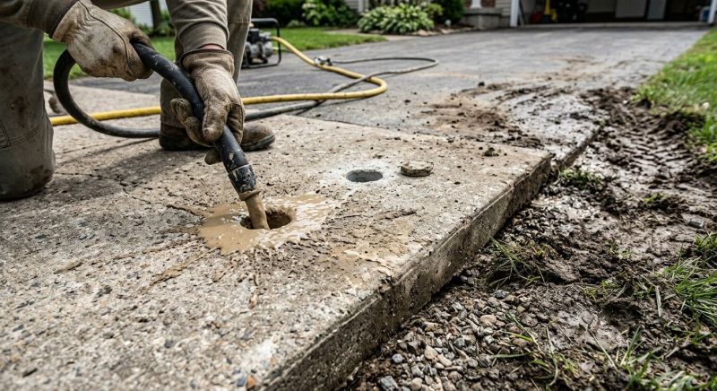 Driveway Slab Lifting in Columbus, OH