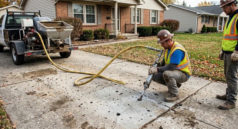 Driveway Slab Lifting in Tampa, FL