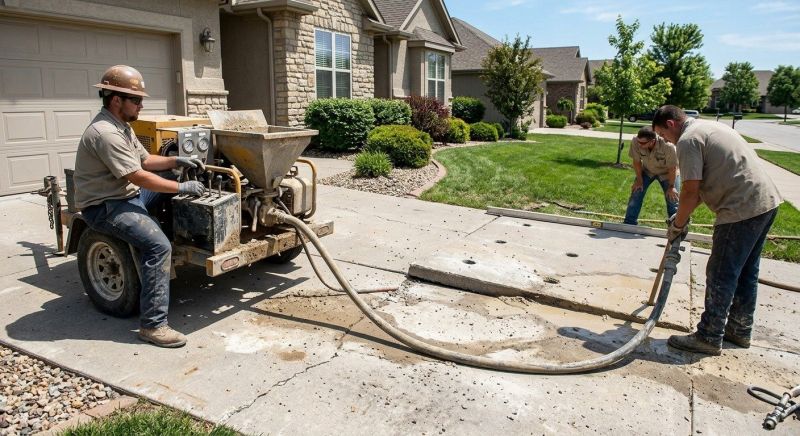 Driveway Slab Lifting in Denver, CO