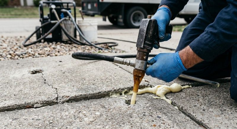 Driveway Slab Lifting in Corpus Christi, TX