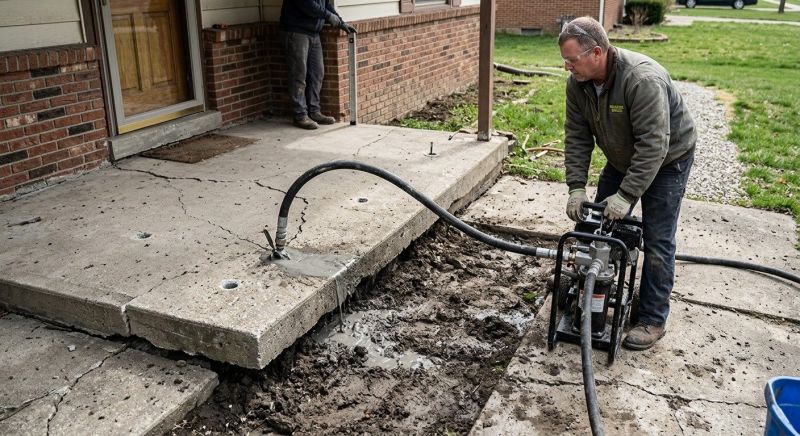 Driveway Slab Lifting in Corpus Christi, TX
