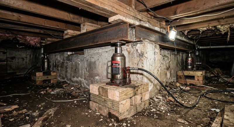 Foundation Jacking in Fort Collins, CO