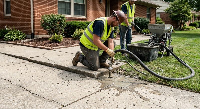 Mudjacking in San Antonio, TX