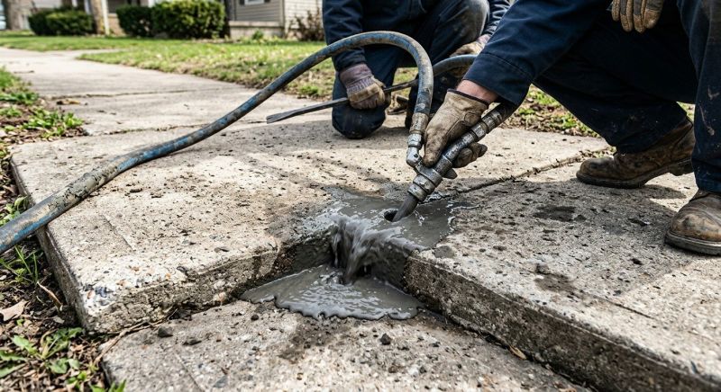 Sidewalk Leveling in Tampa, FL