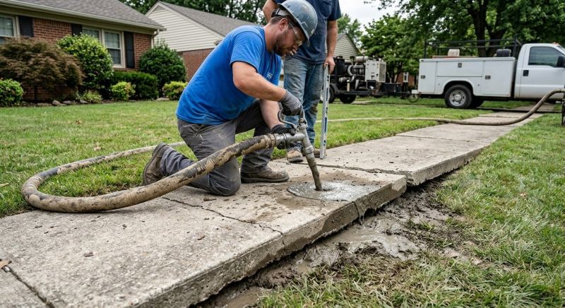 Sidewalk Raising in Columbus, OH