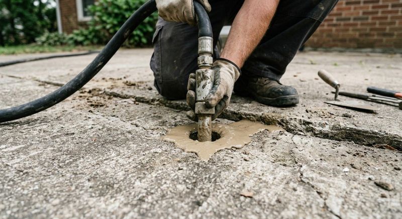Sunken Patio Repair in Tampa, FL