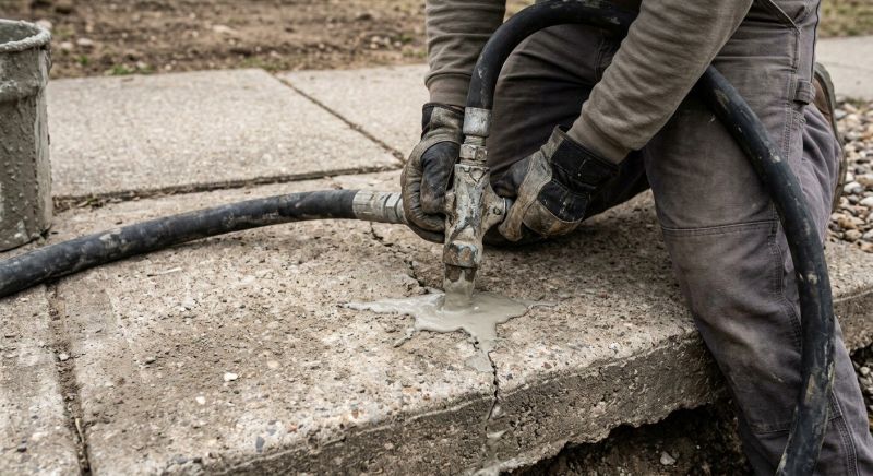 Sunken Sidewalk Repair in Corpus Christi, TX