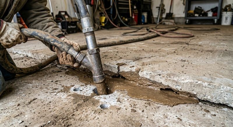 Sunken Slab Repair in Miami Dade County, FL