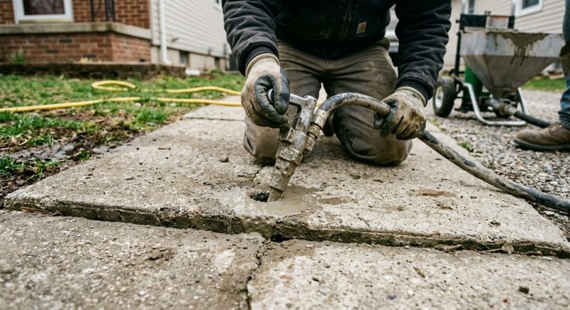 Uneven Pavement Repair in Des Moines, IA